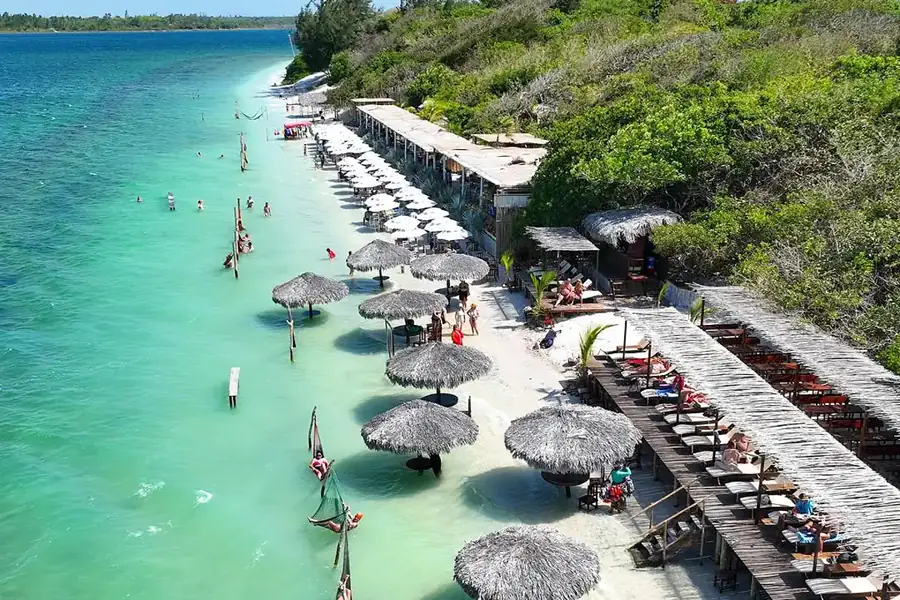 Lagoa do Paraíso vista de cima, em Jijoca de Jericoacoara